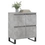 Aparador de madera contrachapada gris hormigón 60x35x70 cm de vidaXL, Aparadores - Ref: Foro24-831224, Precio: 82,55 €, Descu...