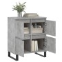 Aparador de madera contrachapada gris hormigón 60x35x70 cm de vidaXL, Aparadores - Ref: Foro24-831224, Precio: 82,55 €, Descu...