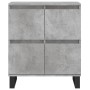 Aparador de madera contrachapada gris hormigón 60x35x70 cm de vidaXL, Aparadores - Ref: Foro24-831224, Precio: 82,55 €, Descu...