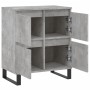 Aparador de madera contrachapada gris hormigón 60x35x70 cm de vidaXL, Aparadores - Ref: Foro24-831224, Precio: 82,55 €, Descu...
