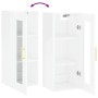 Armario de pared blanco brillante 34,5x34x90 cm de vidaXL, Aparadores - Ref: Foro24-828902, Precio: 45,21 €, Descuento: %