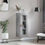 Armario de pared gris hormigón 34,5x34x90 cm de vidaXL, Aparadores - Ref: Foro24-828888, Precio: 37,34 €, Descuento: %