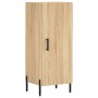 Aparador madera contrachapada color roble Sonoma 34,5x34x90 cm de vidaXL, Aparadores - Ref: Foro24-828551, Precio: 63,28 €, D...