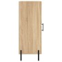 Aparador madera contrachapada color roble Sonoma 34,5x34x90 cm de vidaXL, Aparadores - Ref: Foro24-828551, Precio: 63,28 €, D...