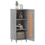 Aparador madera de ingeniería gris Sonoma 34,5x34x90 cm de vidaXL, Aparadores - Ref: Foro24-830426, Precio: 58,81 €, Descuent...