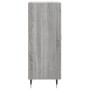 Aparador madera de ingeniería gris Sonoma 34,5x34x90 cm de vidaXL, Aparadores - Ref: Foro24-830426, Precio: 58,81 €, Descuent...