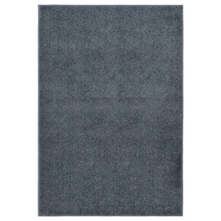 Alfombra de pelo corto gris antracita 160x230 cm de vidaXL, Alfombras - Ref: Foro24-340309, Precio: 79,79 €, Descuento: %