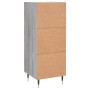 Aparador madera de ingeniería gris Sonoma 34,5x34x90 cm de vidaXL, Aparadores - Ref: Foro24-830426, Precio: 58,81 €, Descuent...