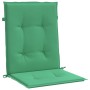 Cojín silla jardín respaldo bajo 2 uds tela Oxford verde en Decoración | Comprar online en Foru.es