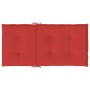 Cojín silla jardín respaldo bajo 2 uds tela Oxford rojo en Decoración | Comprar online en Foru.es