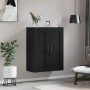 Armario de pared madera de ingeniería negro 69,5x34x90 cm de vidaXL, Aparadores - Ref: Foro24-830389, Precio: 88,43 €, Descue...