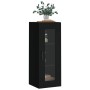 Armario de pared negro 34,5x34x90 cm de vidaXL, Aparadores - Ref: Foro24-828917, Precio: 52,88 €, Descuento: %
