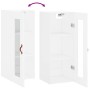 Armario de pared blanco 34,5x34x90 cm de vidaXL, Aparadores - Ref: Foro24-828884, Precio: 42,64 €, Descuento: %