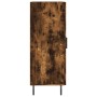 Aparador madera de ingeniería roble ahumado 34,5x34x90 cm de vidaXL, Aparadores - Ref: Foro24-828561, Precio: 75,60 €, Descue...