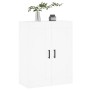 Armario de pared madera de ingeniería blanco 69,5x34x90 cm de vidaXL, Aparadores - Ref: Foro24-830388, Precio: 71,58 €, Descu...