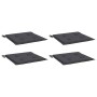 Cojines sillas de jardín 4 uds tela Oxford antracita 40x40x4 cm en Decoración | Comprar online en Foru.es