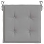 Cojines de silla de jardín 4 uds tela gris 40x40x4 cm en Decoración | Comprar online en Foru.es