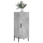 Aparador de madera contrachapada gris hormigón 34,5x34x90 cm de vidaXL, Aparadores - Ref: Foro24-828552, Precio: 63,20 €, Des...