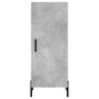 Aparador de madera contrachapada gris hormigón 34,5x34x90 cm de vidaXL, Aparadores - Ref: Foro24-828552, Precio: 63,20 €, Des...