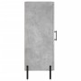 Aparador de madera contrachapada gris hormigón 34,5x34x90 cm de vidaXL, Aparadores - Ref: Foro24-828552, Precio: 63,20 €, Des...
