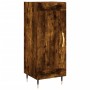Aparador madera de ingeniería roble ahumado 34,5x34x90 cm de vidaXL, Aparadores - Ref: Foro24-830425, Precio: 57,87 €, Descue...