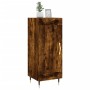 Aparador madera de ingeniería roble ahumado 34,5x34x90 cm de vidaXL, Aparadores - Ref: Foro24-830425, Precio: 57,87 €, Descue...