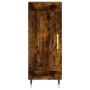 Aparador madera de ingeniería roble ahumado 34,5x34x90 cm de vidaXL, Aparadores - Ref: Foro24-830425, Precio: 57,87 €, Descue...