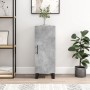 Aparador de madera contrachapada gris hormigón 34,5x34x90 cm de vidaXL, Aparadores - Ref: Foro24-828568, Precio: 77,90 €, Des...