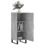 Aparador de madera contrachapada gris hormigón 34,5x34x90 cm de vidaXL, Aparadores - Ref: Foro24-828568, Precio: 77,90 €, Des...