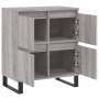 Aparador de madera contrachapada gris Sonoma 60x35x70 cm de vidaXL, Aparadores - Ref: Foro24-831226, Precio: 80,05 €, Descuen...