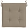 Cojines de silla de jardín 2 uds tela Oxford taupé 50x50x4 cm en Decoración | Comprar online en Foru.es