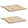 Cojines de silla de jardín 2 uds tela Oxford beige 50x50x4 cm en Decoración | Comprar online en Foru.es