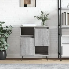 Aparador de madera contrachapada gris Sonoma 60x35x70 cm de vidaXL, Aparadores - Ref: Foro24-831194, Precio: 60,05 €, Descuen...