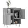 Aparador de madera contrachapada gris Sonoma 60x35x70 cm de vidaXL, Aparadores - Ref: Foro24-831194, Precio: 60,05 €, Descuen...