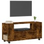 Mueble para TV madera de ingeniería roble ahumado 102x34,5x43cm de vidaXL, Muebles TV - Ref: Foro24-833747, Precio: 69,24 €, ...
