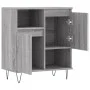 Aparador de madera contrachapada gris Sonoma 60x35x70 cm de vidaXL, Aparadores - Ref: Foro24-831194, Precio: 60,05 €, Descuen...