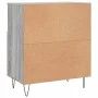 Aparador de madera contrachapada gris Sonoma 60x35x70 cm de vidaXL, Aparadores - Ref: Foro24-831194, Precio: 60,05 €, Descuen...
