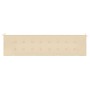 Cojín de banco de jardín tela Oxford beige 200x50x4 cm en Decoración | Comprar online en Foru.es