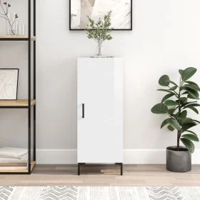 Glossy white plywood sideboard 34.5x34x90 cm by vidaXL, Sideboards - Ref: Foro24-828542, Price: 65,49 €, Discount: %