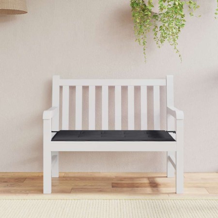 Cojín para banco de jardín tela Oxford negro 120x50x4 cm en Decoración | Comprar online en Foru.es