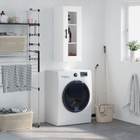 Armario de pared blanco 34,5x34x90 cm de vidaXL, Aparadores - Ref: Foro24-828932, Precio: 53,09 €, Descuento: %
