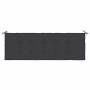 Cojín de banco de jardín tela Oxford negro 150x50x4 cm en Decoración | Comprar online en Foru.es