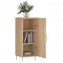 Sideboard aus Sonoma-Eichensperrholz, 34,5 x 34 x 90 cm von vidaXL, Sideboards - Ref: Foro24-828527, Preis: 50,98 €, Rabatt: %