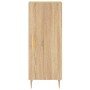 Aparador madera contrachapada color roble Sonoma 34,5x34x90 cm de vidaXL, Aparadores - Ref: Foro24-828527, Precio: 53,03 €, D...