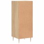 Aparador madera contrachapada color roble Sonoma 34,5x34x90 cm de vidaXL, Aparadores - Ref: Foro24-828527, Precio: 53,03 €, D...