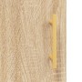 Aparador madera contrachapada color roble Sonoma 34,5x34x90 cm de vidaXL, Aparadores - Ref: Foro24-828527, Precio: 53,03 €, D...