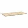 Cojín de banco de jardín tela Oxford beige 100x50x4 cm en Decoración | Comprar online en Foru.es