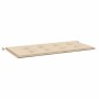 Cojín de banco de jardín tela Oxford beige 120x50x4 cm en Decoración | Comprar online en Foru.es