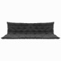 Cojín para Silla Colgante Antracita 200 x 49 x 6 cm Poliéster en Decoración | Comprar online en Foru.es