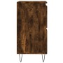 Aparador madera contrachapada color roble ahumado 60x35x70 cm de vidaXL, Aparadores - Ref: Foro24-831217, Precio: 68,04 €, De...